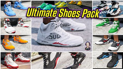 How To Install Franklin Ultimate Shoes Pack Gta 5 Mods Easy