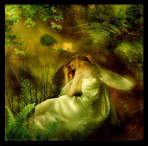 Sleeping Fairy By Lillucyka On Deviantart