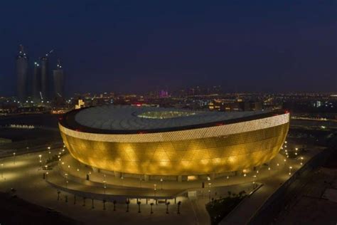 Fifa World Cup 2022 Qatars Lusail Stadium Sees First Visitors From