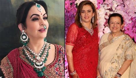 Nita Ambanis Resemblance With Mother Purnima Dalal And Sister Mamta