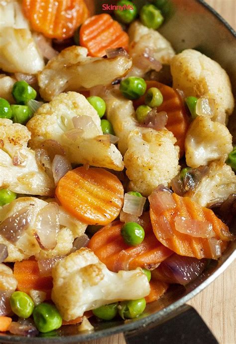 This delicious, spicy potato cauliflower stir fry goes very well with sambar and curd rice. Quick & Easy Cauliflower Stir-Fry | Recipe | Vegetable ...