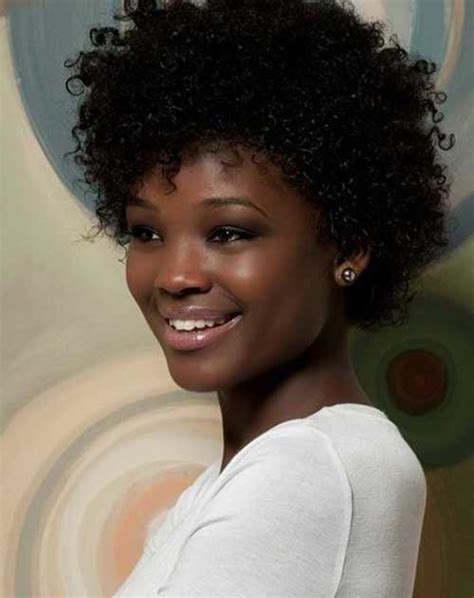 Cutting off your damaged hair to grow natural and healthy hair doesn't have to be traumatic, if you choose one of these totally trendy short afro hairstyles. 25 Short Curly Afro Hairstyles | Short Hairstyles 2018 - 2019 | Most Popular Short Hairstyles ...