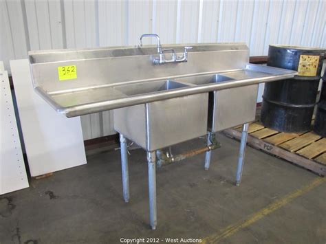 Commercial sink strainers catch flatware, large scraps of food, and other obstructions to prevent them from clogging your plumbing. West Auctions - Auction: Surplus Liquidation Auction in ...