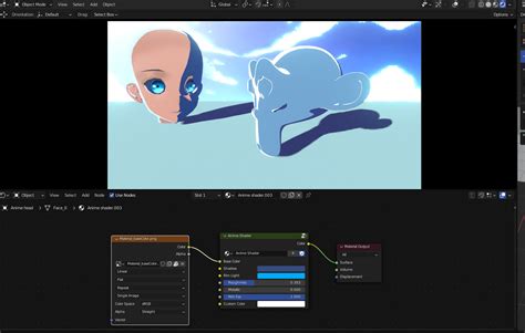 Artstation Anime Shader For Blender Resources