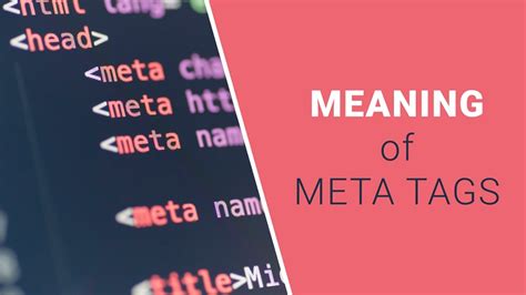 Meta Tags Meaning