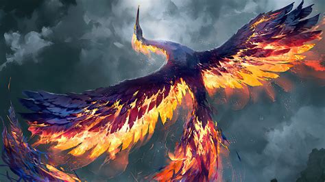 Fantasy Phoenix 4k Ultra Hd Wallpaper By Svetlin Velinov