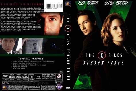 X Files Season Three Dvd Covers And Labels