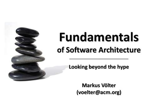 Fundamentals Of Software Architecture