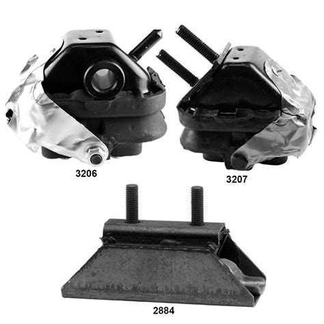 Engine Motor Mounts And Trans Mount 3pcs For Ford F 150 F 350 08 05 V8 5