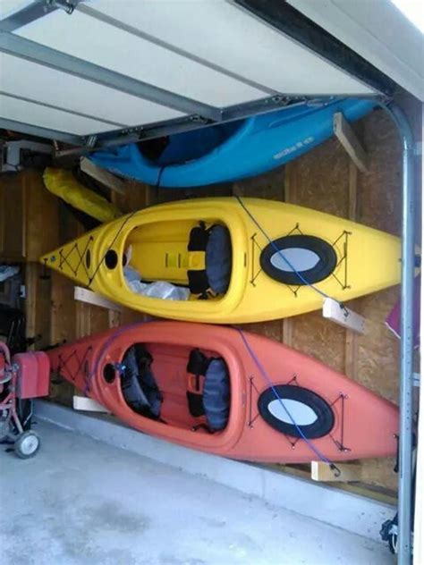 Garage Kayak Storage Diy Kayak Storage Kayak Storage Garage Kayak