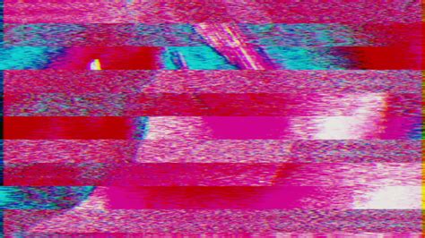 Distortion Static On Screen Glitch Background Stock Footage Video 100