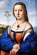Portrait of Maddalena Doni (Raphael) | Idées pour portraits ...