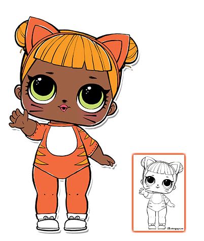 Chibi kawaii kawaii doodles doll birthday cake surprise baby doll party lol dolls cute toys baby cats art plastique. Série 1 - Página 2 - LOL Surprise Doll Coloring Pages ...