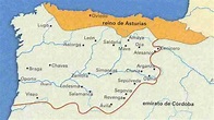 reino cristao das asturias - Pesquisa Google | Medieval history, Map ...