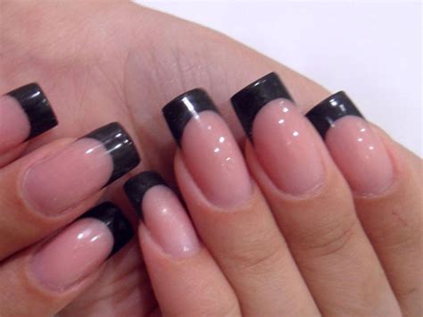 40 Cool Black French Nail Art Designs That Drop Your Jaw Off