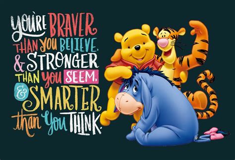 Smarter Than You Think Inspirational Quotes Winnie The Pooh Friends