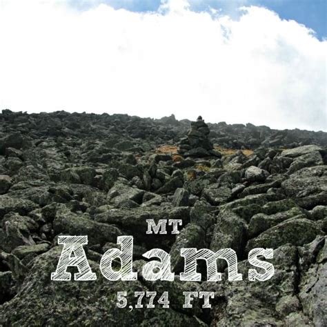 Hike Mount Adams Trail To Summit New Hampshire Hiking Hampshire