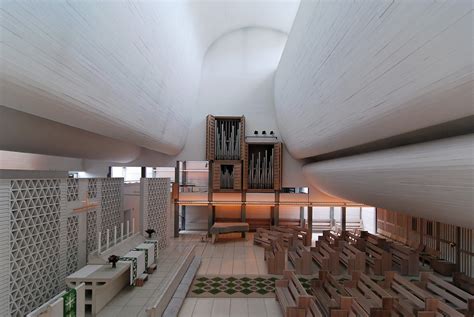 Jørn Utzon Bagsværd Church Copenhagen On Behance