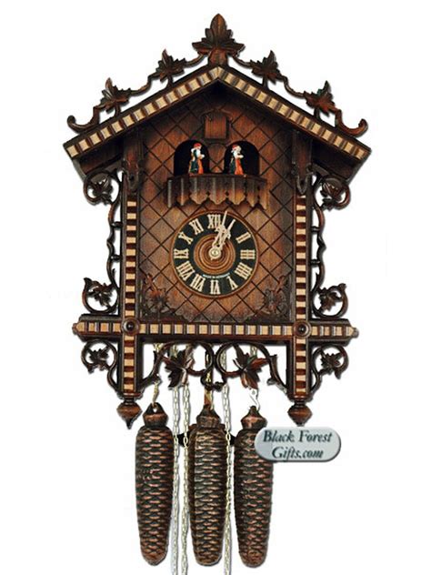 8601 5t Hones 8 Day Musical Carved Cuckoo Clock