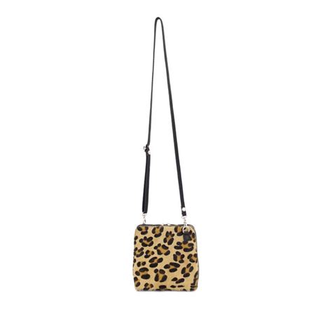 Leopard Print Leather Crossbody Niche Handbags And Luggage