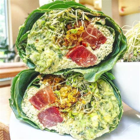 Stacks On Stacks Vegan Quinoa Burger In Collard Greens Simply