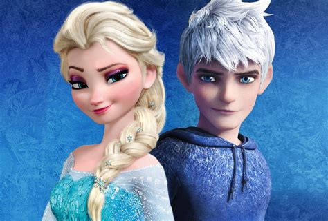 frozen elsa and jack frost family
