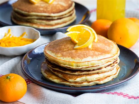 Orange And Ricotta Pancakes With Orange Syrup The Worktop