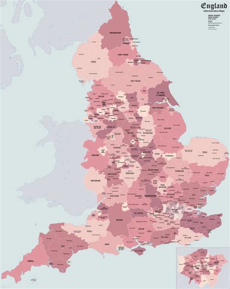 Subdivisions Of England Wikipedia