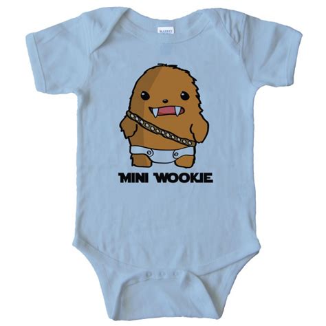 Mini Wookie Baby Chewbacca Star Wars Bodysuit