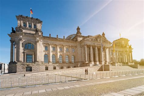 The Reichstag Building German Parliament Building In Berlin Editorial