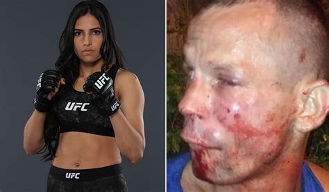 Ufc Fighter Beat Up Thief Who Threatened Her With A