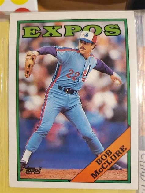 Bob Mcclure 313 Prices 1988 Topps Baseball Cards