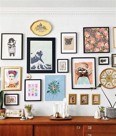 How To Make A Gallery Wall Selecting Arranging Layout Ideas