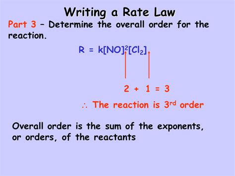 Is it possible to draw the change of chemical against time and use the regression model? Overall Order Of Reaction - slideshare