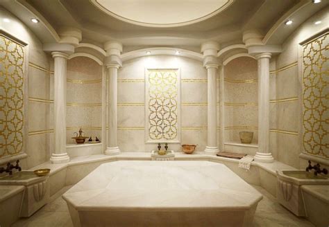 Turkish Bath Hamam Taps Sauna Marble Nature Fusion Bathroom