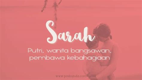 Check spelling or type a new query. Arti Nama Sarah | PosBunda