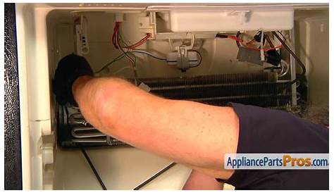 How To Replace: Whirlpool/KitchenAid/Maytag Refrigerator Defrost Heater WP12729128 - YouTube