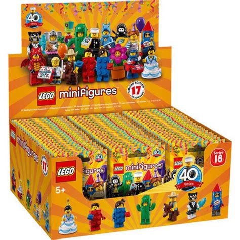 Lego Collectible Minifigures 71021 Series 18 Sealed Box Of 60