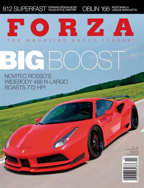 Issue 160 October 2017 Forza The Magazine About Ferrari
