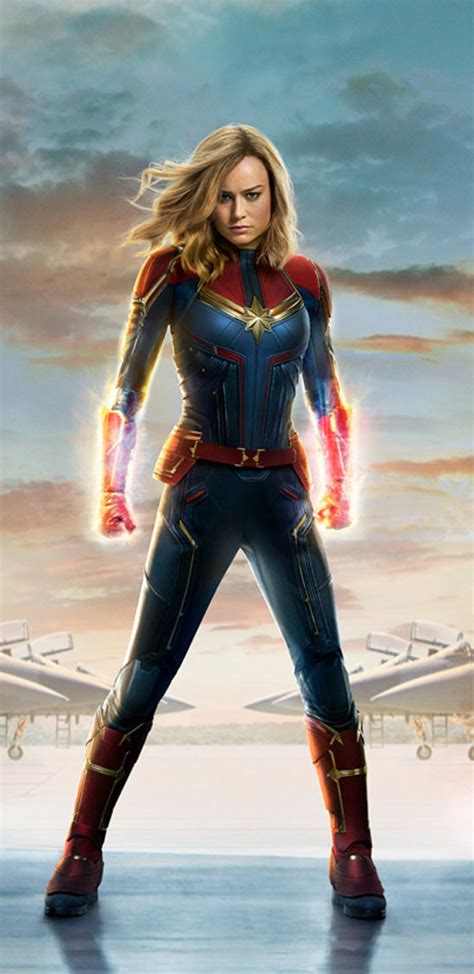 1440x2960 Resolution Captain Marvel 2019 Movie Official Poster Samsung