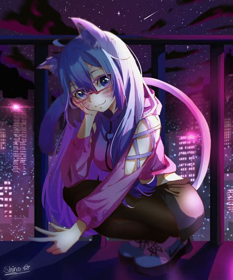 Anime Neko Girl By Shinocsp On Deviantart