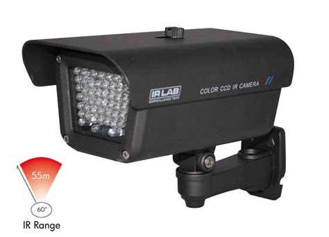 Infrared Led Flood Lamp 55m Range Z Listed For Support 15il02