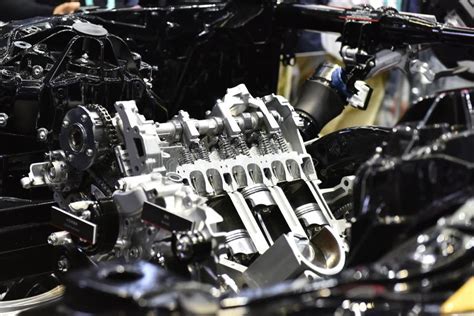 The Car Engine Structure Stock Image Image Of Steel 131721233