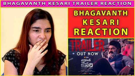 Bhagavanth Kesari Trailer Reaction Nandamuri Balakrishna Anil
