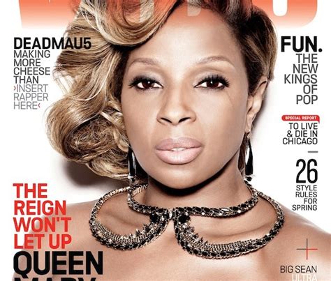 Mary J Blige Covers Vibes Febmar 2013 Issue