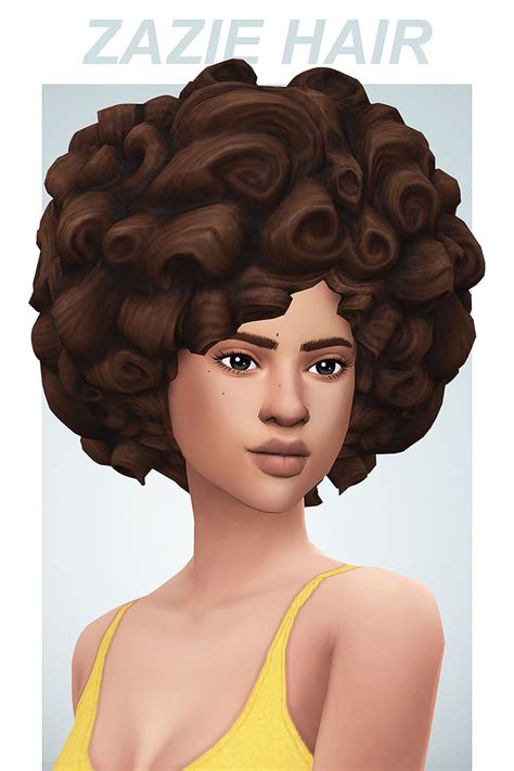 30 Best Maxis Match Curly Hair Cc For The Sims 4 All Free