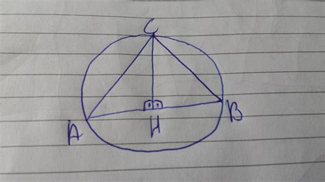 Geometry Find Circle Radius By Given Triangle Inside Mathematics