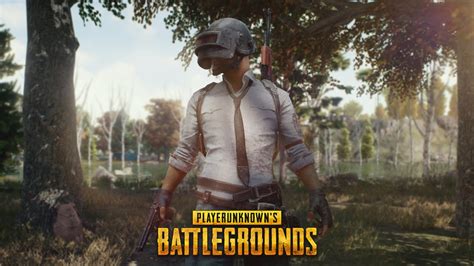 Pubg, accuracy international awm, pc gaming, weapon, wooden surface. Download 1600x900 wallpaper pubg, forest theme, mobile ...
