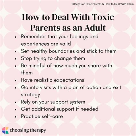 20 Signs You Have Toxic Parents And How To Deal With Them