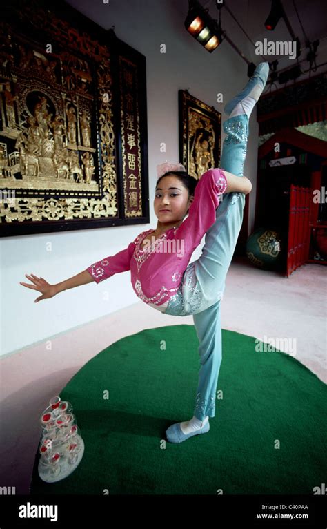 Flexible Chinese Girl
